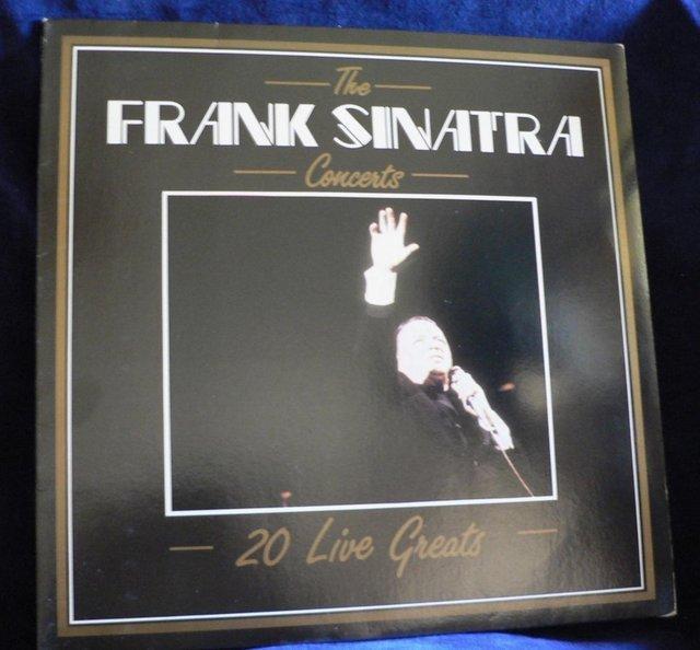 Preview of the first image of Frank Sinatra – The Concerts - 20 Live Greats 1987.