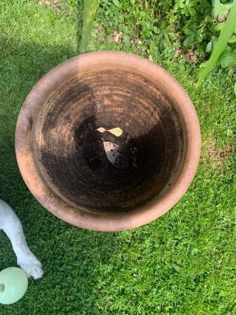 Image 2 of Terracotta plant pot handmade as per label