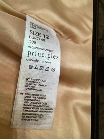 Image 2 of Principles lightweight coat brand new no tags size 12