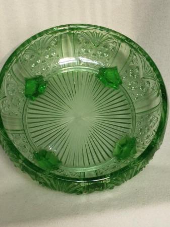 Image 2 of Victorian cut glass fruit bowl.