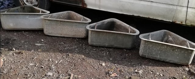Preview of the first image of Galvanised corner troughs price per trough.