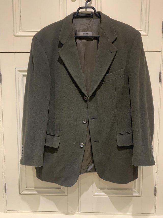 Preview of the first image of Hugo boss cashmere jacket.