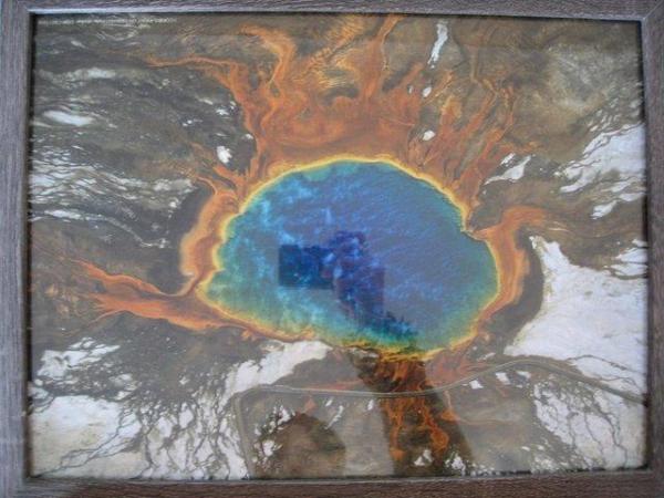 Image 2 of Grand Prismatic Hot Spring Photo Print 41cm x 30cm by Peter