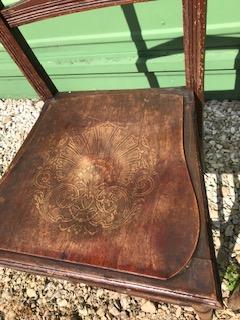 Image 2 of pair of wooden chairs for sale