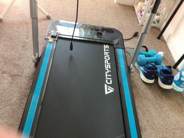 Image 1 of Folding City sports treadmill.