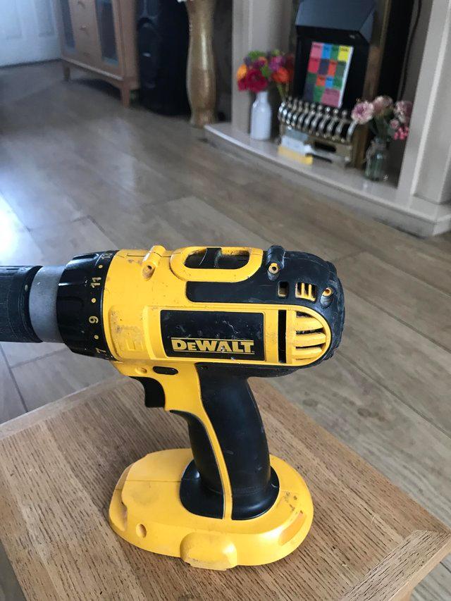 Preview of the first image of Dewalt drill no charge or battery.