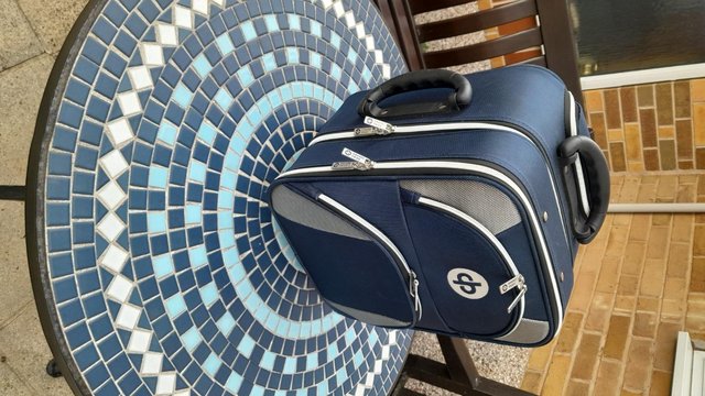 Preview of the first image of Drakes Pride High Roller Trolley Bowls Bag.