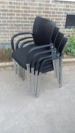 Image 2 of Black Boardroom/Meeting/Office/Conference chairs £75 each