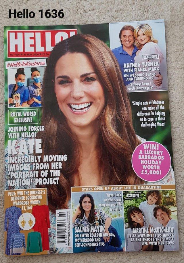 Preview of the first image of Hello Magazine 1636 - Kate - Joining Forces with Hello!.