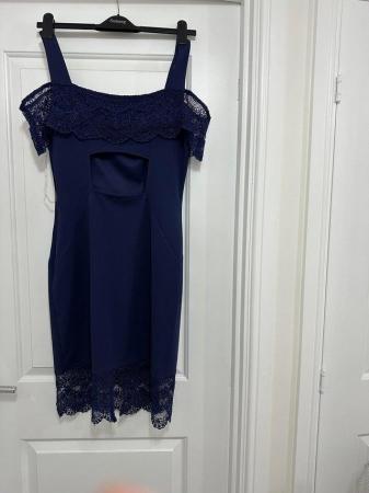 Image 3 of Lipsy navy blue dress good condition