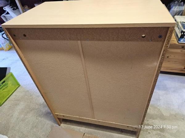 Image 3 of 5 drawers chest unit, good condition