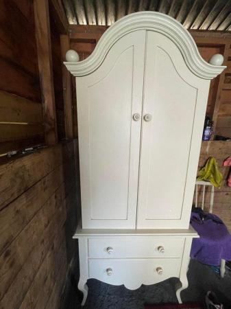 Image 1 of French style Armoir with two drawers underneath