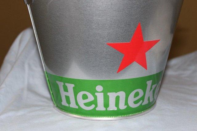 Image 1 of Heineken Ice bucket ,  new . . . .