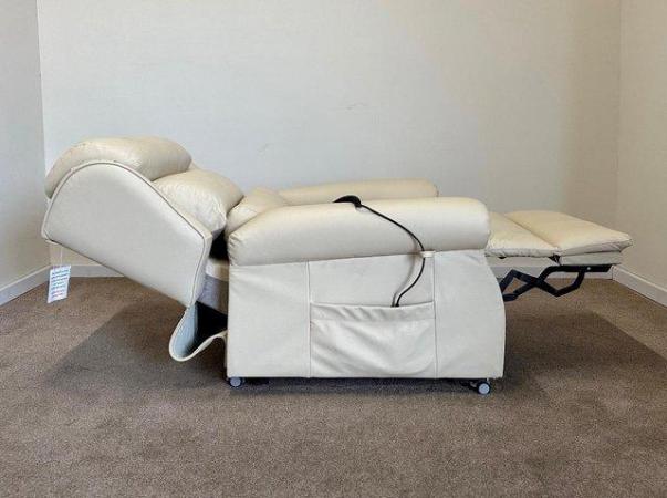 Image 22 of ELECTRIC RISER RECLINER DUAL MOTOR CHAIR LEATHER CAN DELIVER