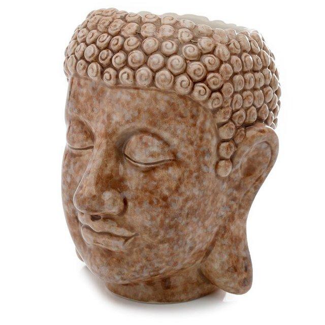 Preview of the first image of Decorative Ceramic Indoor Freestanding Planter - Thai Buddha.