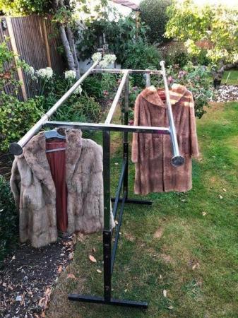 Image 1 of Heavy Duty Double Clothes Rail