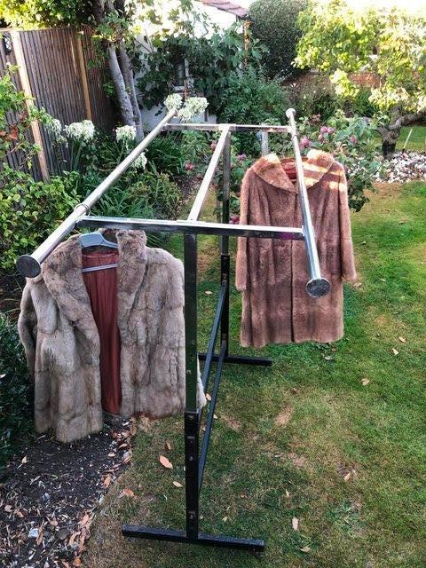 Preview of the first image of Heavy Duty Double Clothes Rail.