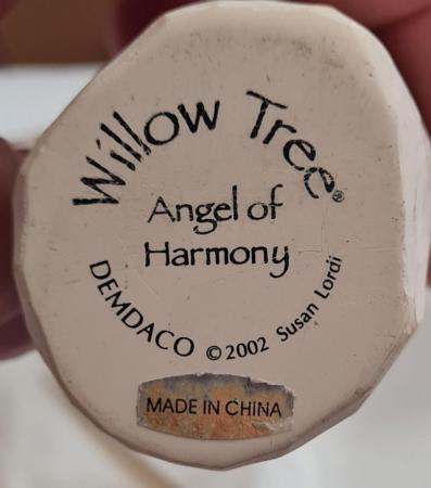Image 2 of Willow Tree “Angel of Harmony” sculpted handpainted figurine