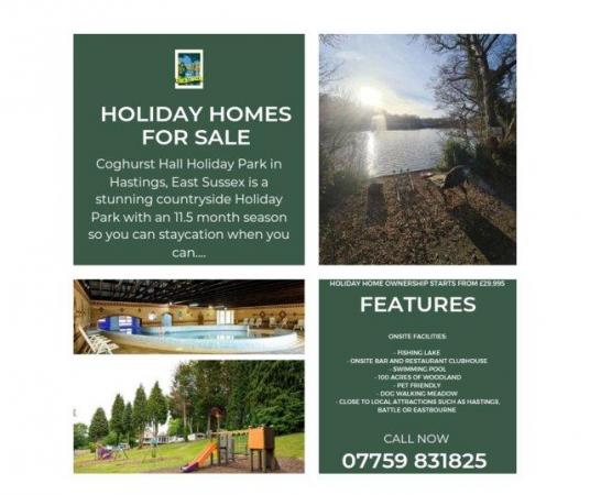Image 1 of Staycations for 11.5 months at Coghurst Hall Holiday Park in