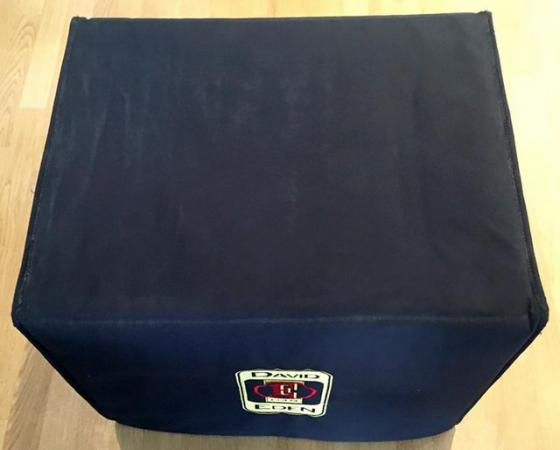 Image 1 of EDEN D210-XST BASS CABINET OFFICIAL PADDED COVER, VGC