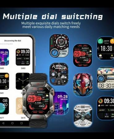Image 3 of Smart Sports Watch with Large Screen