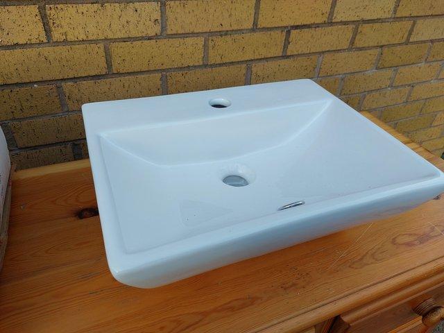 Preview of the first image of Hand washing Basins, white porcelain.