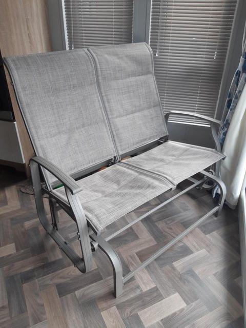 Preview of the first image of Gentle rocker ( glider) chair for 2 as new.