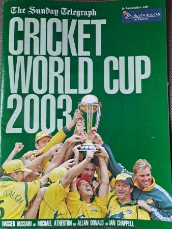Image 1 of Cricket World Cup 2003 souvenir