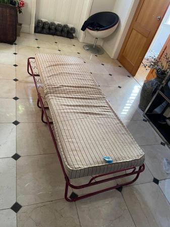 Image 2 of Collapsible  Single  bed good condition