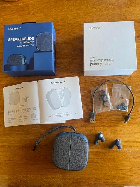 Preview of the first image of Duolink Speakerbuds - Excellent condition.