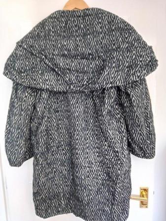 Image 3 of Wallis black and grey design coat
