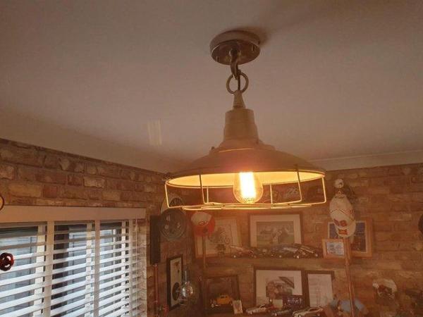 Image 1 of Vintage Ceiling Light in Perfect Condition