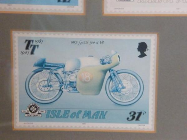 Image 2 of 1987 Set of Royal Mail postcards for TT/St Johns