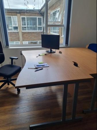 Image 2 of AS NEW OFFICE DESKS DUE TO OFFICE MOVE