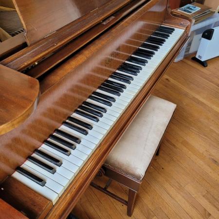 Image 2 of Weber antique Baby Grand Piano