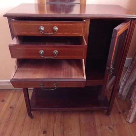 Image 3 of Antique Music sheet cabinet