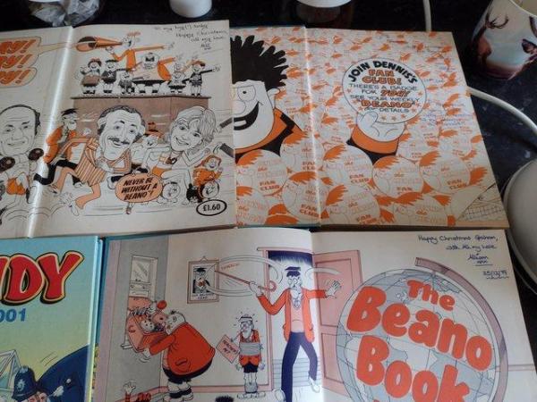 Image 3 of Three Beano's books + 1 dandy book