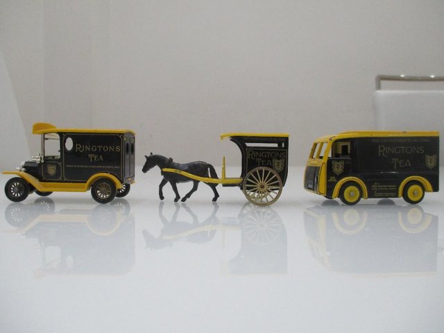 Preview of the first image of Ringtons tea diecast transport collection.