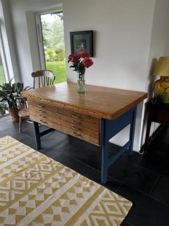 Image 3 of Kitchen Island / Butchers Block - Unique - Upcycled