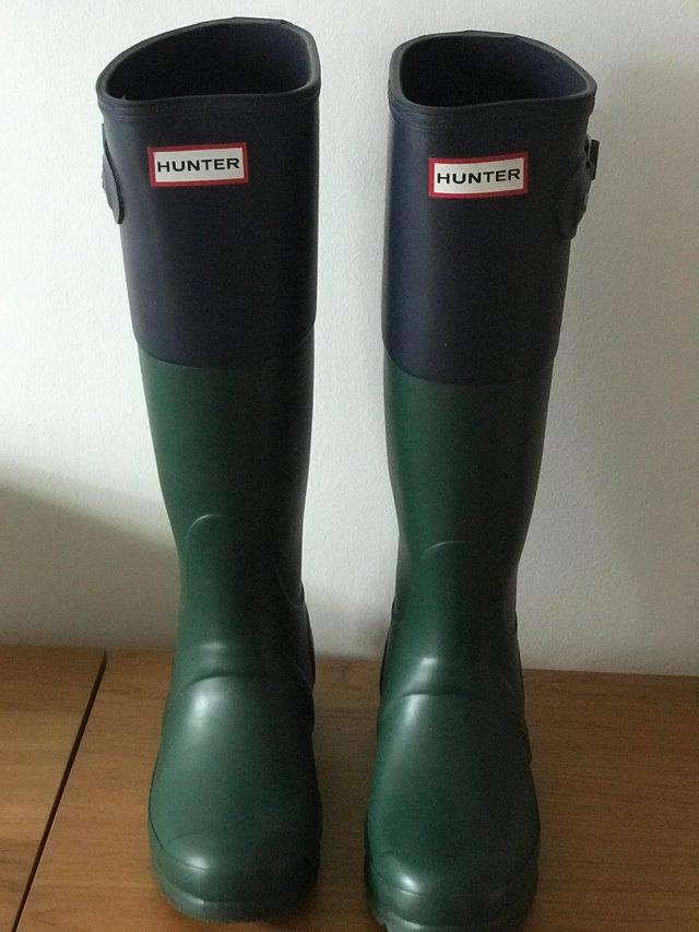Preview of the first image of Hunter Boots original new size 3/36.