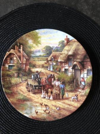 Image 1 of Four collectible eight inch plates
