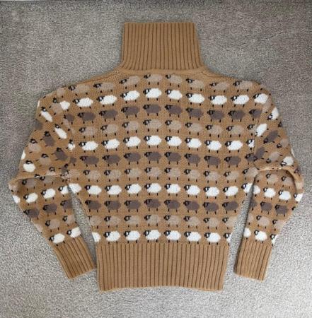 Image 5 of Zara Sheep sweater, UK Size M