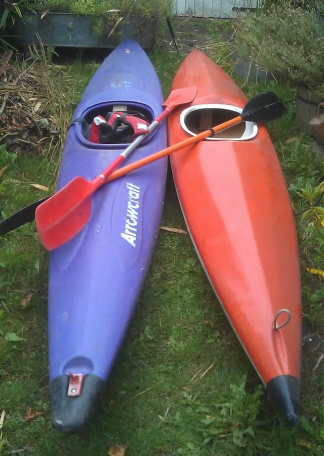 Preview of the first image of Kayaks / Canoes X2, life jacket, paddles.