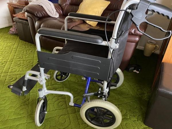 Image 1 of Careco folding wheelchair