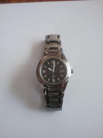 Image 1 of Mens Citizen Eco-Drive Titanium Watch