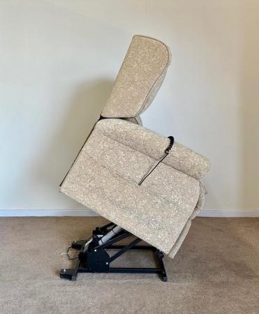 Image 15 of REPOSE ELECTRIC RISER RECLINER STRAW MOBILITY CHAIR DELIVERY