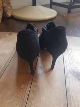 Image 2 of Women's Black High Heeled Shoes, Size 4, brand new never wor