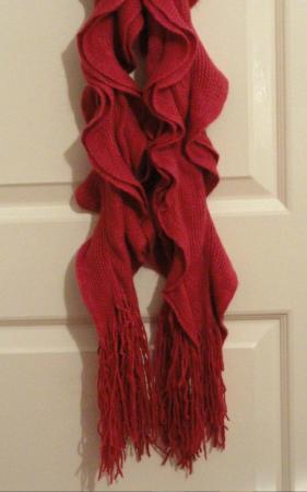Image 9 of New Women's Dunnes Red Long Red Scarf