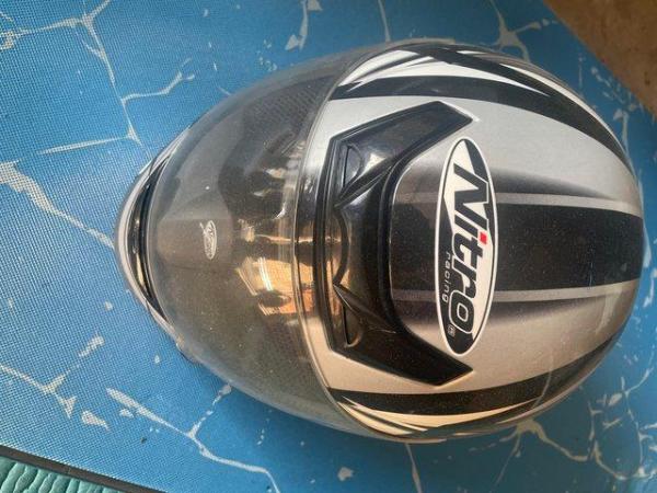 Image 1 of Two motorcycle helmets for sale £20 each.