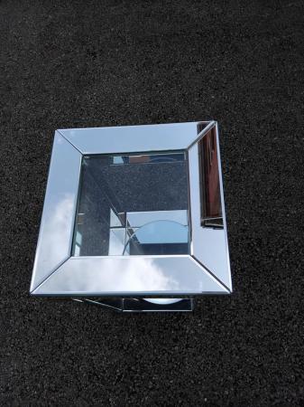 Image 2 of Housing Units Mirrored Side Table